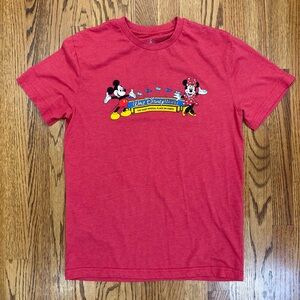 Disney Red "Walt Disney World - The Most Magical Place on Earth"  T-Shirt